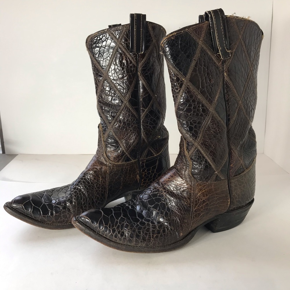 Tony Lama Black Label, Cowboy Boots Used Condition